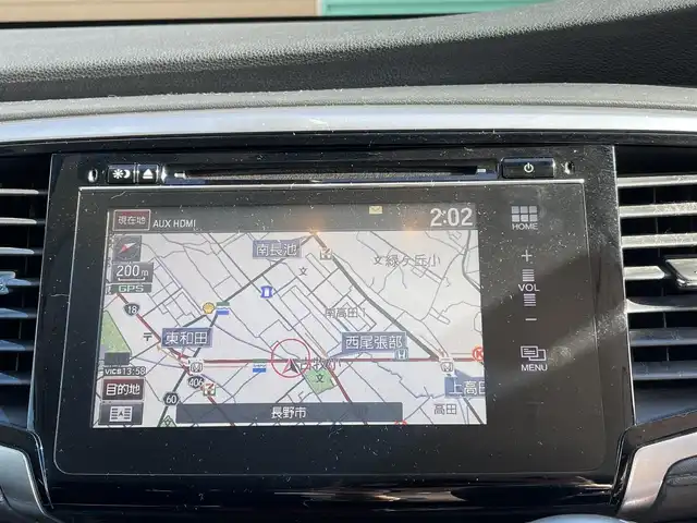 ホンダ オデッセイ アブソルート 長野県 2013(平25)年 17.2万km ホワイトオーキッドパール 純正ナビ（FM/AM、CD、DVD、BT、USB、IPOD）/バックカメラ/フルセグテレビ/ビルトインETC/アイドリングストップ/クルーズコントロール追従無/前後ドライブレコーダー/片側パワースライドドア/純正フロアマット/社外スタッドレス１６AW/横滑り防止装置/ダブルサイドエアバック/キセノンオートヘッドライト/スペアキー（１本）