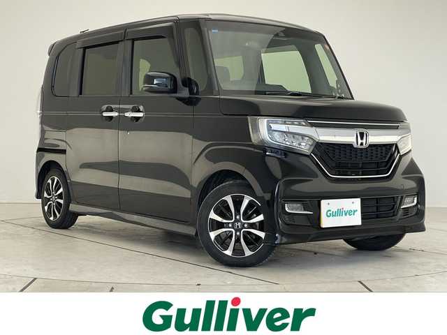 ホンダ Ｎ ＢＯＸ カスタム G L ホンダセンシング 愛知県 2018(平30)年 9.2万km クリスタルブラックパール 純正ナビ/片側パワースライドドア/レーダークルーズコントロール/コーナーセンサー/純正アルミホイール/LEDヘッドライト/レーンキープアシスト/衝突軽減システム/フルセグ/CD DVD/Bluetooth/ステアリングスイッチ/スマートキー/プッシュスタート