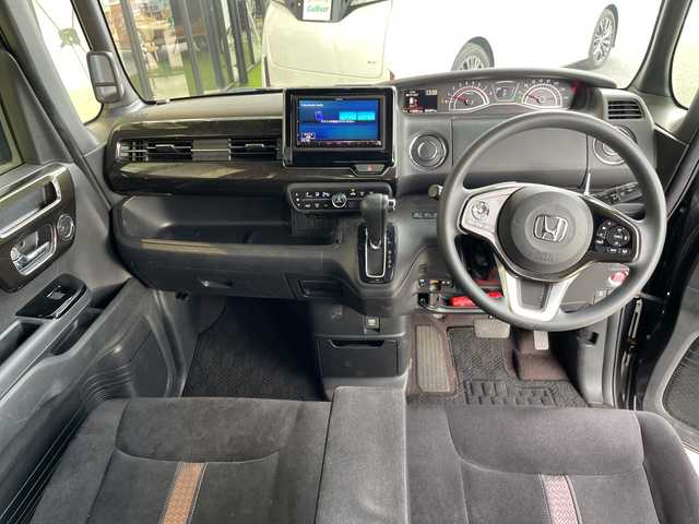 ホンダ Ｎ ＢＯＸ カスタム G L ホンダセンシング 愛知県 2018(平30)年 9.2万km クリスタルブラックパール 純正ナビ/片側パワースライドドア/レーダークルーズコントロール/コーナーセンサー/純正アルミホイール/LEDヘッドライト/レーンキープアシスト/衝突軽減システム/フルセグ/CD DVD/Bluetooth/ステアリングスイッチ/スマートキー/プッシュスタート