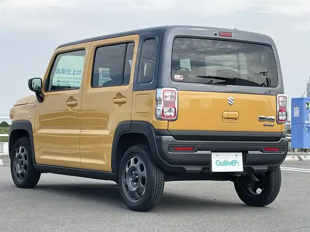 スズキ ハスラー HYBRID G 佐賀県 2025(令7)年 0.7万km アクティブイエロー/ガンメタリック2トーン スズキセーフティーサポート/・デュアルカメラブレーキサポート/・車線逸脱抑制機能/・アダプティブクルーズコントロール/・標識認識機能/・ハイビームアシスト/LEDヘッドライト/・オートマチックハイビーム/シートヒーター/純正15インチアルミホイール/ステアリングリモコン/スマートキー/・プッシュスタート
