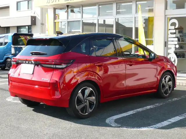 日産 オーラ G 静岡県 2022(令4)年 1.4万km ガーネットレッド/スーパーブラック 2トーン ワンオーナー/禁煙車/プロパイロット/・ハンドル支援/・レーダークルーズ/・レーンキープアシスト/ニッサンコネクトナビ/アラウンドビューモニター/フルセグテレビ/Bluetooth/USB・HDMI/置くだけ充電/デジタルインナーミラー/BOSEサウンド/オートハイビーム/オートライト/LEDヘッドライト/電動パーキング/AUTO HOLD/スマートキー/スペアキー/フロアマット/ドアバイザー/ビルトインETC/新車保証書/取扱説明書