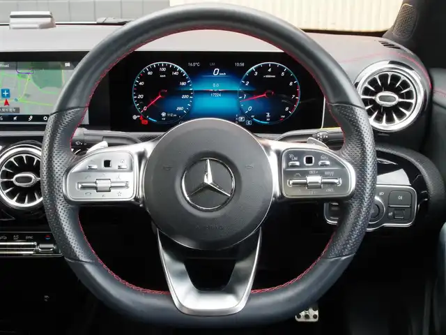 メルセデス・ベンツ ＣＬＡ１８０ AMGライン 埼玉県 2020(令2)年 1.8万km ポーラホワイト ブラックハーフレザーシート/アダプティブクルーズコントロール/レーダーセーフティパッケージ/パークセンサー/ブライドスポットモニター/バックカメラ/純正ナビ/ドラレコ/ETC/フルセグTV/ワイヤレス充電/シートヒーター/Bluetooth/純正18インチAMGホイール