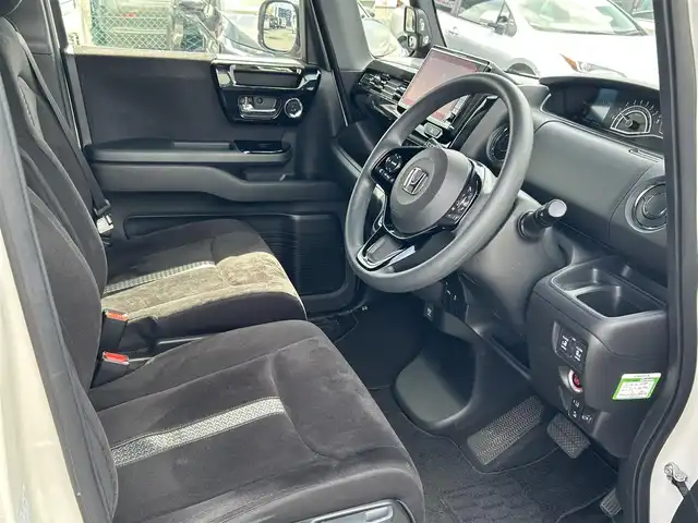 ホンダ Ｎ ＢＯＸ カスタム EX 福島県 2021(令3)年 3.7万km プラチナホワイトパール 純正ナビ/フルセグＴＶ/ＣＤ/ＤＶＤ/ＦＭ・ＡＭ/両側パワスラ/衝突軽減ブレーキ/レーンアシスト/ドライブレコーダー/クルーズコントロール/チップアップシート/純正フロアマット/ドアバイザー/前席シートヒーター/ＬＥＤヘッドライト