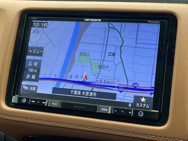 ホンダ ヴェゼル ハイブリッド Z 千葉県 2015(平27)年 4.8万km ルーセブラックM 社外ナビ【AVIC-RL09】/(CD/DVD/Bluetooth/フルセグ/SD/USB)/社外後席モニター/バックカメラ/クルーズコントロール/クリアランスソナー(前後)/電動パーキングブレーキ/オートホールド/LEDヘッドライト/フォグランプ/オートライト/シートヒーター(D+N席)/ETC/ハーフレザーシート/純正フロアマット/純正17インチアルミホイール/MTモード付AT/パドルシフト/トノカバー/電動格納ミラー/プッシュスタート/エアバッグ(W+サイド＋カーテン)/横滑り防止装置