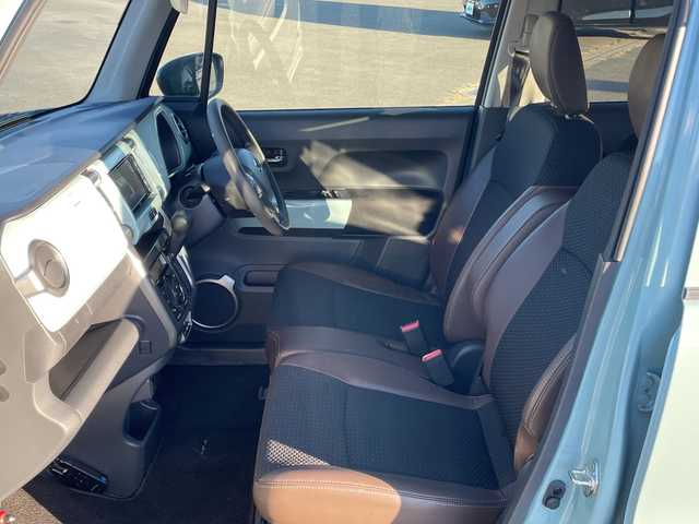 スズキ ハスラー タフワイルド 山梨県 2019(平31)年 7万km オフブルーメタリック/ブラック 2トーン 社外メモリナビ/ＣＤＤＶＤＢＴ/衝突軽減ブレーキ/フルセグテレビ/バックカメラ/アイドリングストップ/プッシュスタート/ETC/純正HIDヘッドライト/ドライブレコーダー/シートヒーター