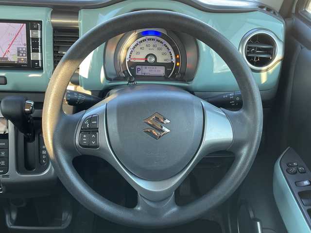 スズキ ハスラー タフワイルド 山梨県 2019(平31)年 7万km オフブルーメタリック/ブラック 2トーン 社外メモリナビ/ＣＤＤＶＤＢＴ/衝突軽減ブレーキ/フルセグテレビ/バックカメラ/アイドリングストップ/プッシュスタート/ETC/純正HIDヘッドライト/ドライブレコーダー/シートヒーター