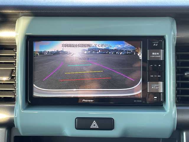 スズキ ハスラー タフワイルド 山梨県 2019(平31)年 7万km オフブルーメタリック/ブラック 2トーン 社外メモリナビ/ＣＤＤＶＤＢＴ/衝突軽減ブレーキ/フルセグテレビ/バックカメラ/アイドリングストップ/プッシュスタート/ETC/純正HIDヘッドライト/ドライブレコーダー/シートヒーター