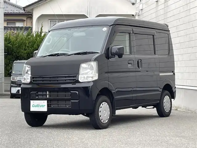 スズキ エブリイ JOIN 山形県 2015(平27)年 7.8万km ブルーイッシュブラックパール3 禁煙車/4WD/リフトアップ（2インチ）/ハイルーフ/社外SDナビ/・TV/AM/FM/DVD/ハロゲンヘッドライト/盗難防止装置/両側スライドドア/バックカメラ/ドライブレコーダー/リモコンキー/MTモード付AT/純正ドアバイザー/純正フロアマット/ETC/保証書/取扱説明書