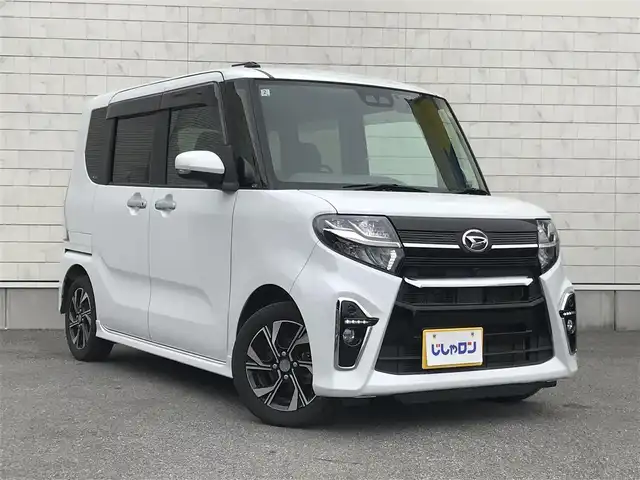 ダイハツ タント カスタム X セレクション 栃木県 2020(令2)年 14.5万km シャイニングホワイトパール 株)IDOMが運営する【じしゃロン小山店】の自社ローン専用車両になります。こちらは現金またはオートローンご利用時の価格です。自社ローンご希望の方は別途その旨お申付け下さい//禁煙車/純正フルセグナビ/（CD/DVD/AM/FMラジオ）/(Bluetooth)/スマートキー/プッシュスタート/バックカメラ/プリクラッシュブレーキ/レーンキープアシスト/ＥＴＣ/両側パワースライドドア/シートヒーター/アイドリングストップ/ステアリングリモコン/電動格納ドアミラー/パワーウインドウ/防眩ミラー/オートライト
