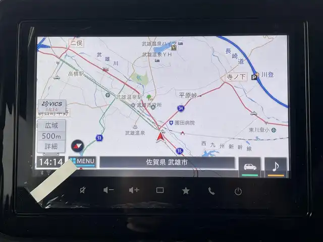 スズキ スペーシア カスタム HYBRID XS 佐賀県 2024(令6)年 0.1千km ピュアホワイトパール/ブラック2トーン デュアルカメラブレーキサポートII　/コーナーセンサー/レーダークルーズコントロール/純正９型ナビ/・全方位カメラ　/・フルセグTV/BT/・AppleCarPlay/AndroidAuto/両側パワースライドドア　/ハーフレザーシート/シートヒーター　/オットマン　　/純正15インチAW　/HUD　/電動パーキングブレーキ/革巻きステアリング/ステアリングヒーター/サーキュレーター/LEDヘッドライト/フォグランプ/スペアキー×１/取扱説明書/保証書