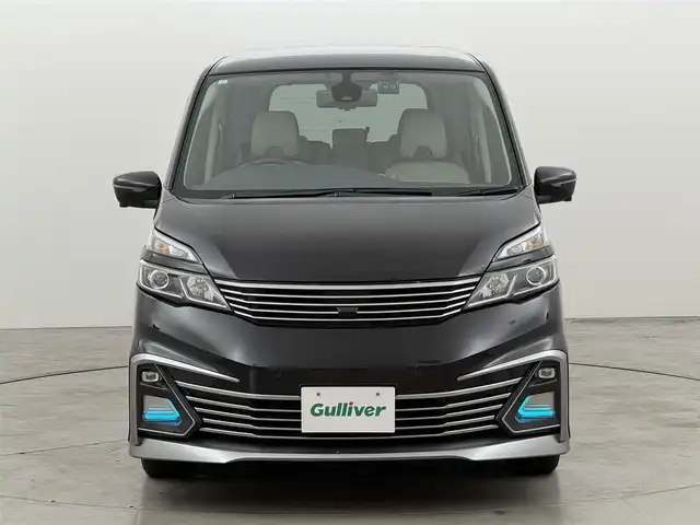 日産 セレナ ライダー オーテック 30th 福岡県 2016(平28)年 7.1万km ダイヤモンドブラック 後席モニター　/純正ナビ　/全方位カメラ／フルセグＴＶ　/ＥＴＣ　/前後ドラレコ　/プロパイロット　/コーナーセンサー　/エマージェンシーブレーキ　/レーンキープ　/パーキングアシスト　/両側電動スライドドア　/シートヒーター　/ＬＥＤライト