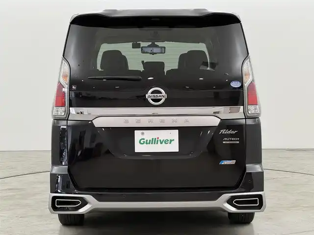 日産 セレナ ライダー オーテック 30th 福岡県 2016(平28)年 7.1万km ダイヤモンドブラック 後席モニター　/純正ナビ　/全方位カメラ／フルセグＴＶ　/ＥＴＣ　/前後ドラレコ　/プロパイロット　/コーナーセンサー　/エマージェンシーブレーキ　/レーンキープ　/パーキングアシスト　/両側電動スライドドア　/シートヒーター　/ＬＥＤライト