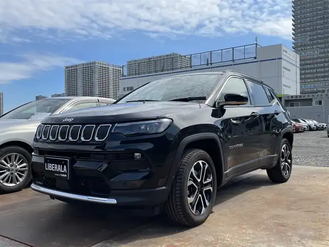クライスラー・ジープ ジープ コンパス リミテッド 東京都 2023(令5)年 1.5万km 黒 4WD/純正ナビ/フルセグTV//BT/USB/ALPINEサウンドシステム/360°カメラ/合皮レザーシート/ハンドルヒーター/シートヒーター/ワイヤレス充電/社外前後ドラレコ/ETC2.0