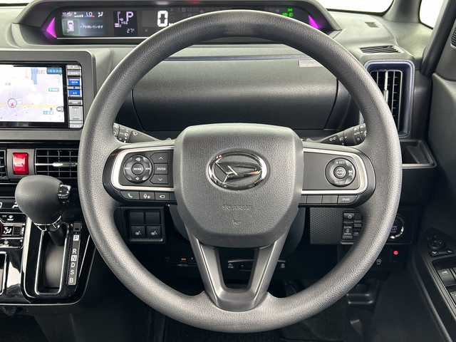 ダイハツ タント カスタム X 愛知県 2023(令5)年 2.3万km ブラックマイカメタリック/シャイニングホワイトパール ワンオーナー/禁煙車/スマートアシスト/・先行車発進システム/・車線逸脱警報システム/・レーンキープアシスト/・コーナーセンサー/両側電動スライドドア/ALPINE ワイド プレミアム メモリーナビ/・型番：NMZL-W73D/・CD/DVD/Bluetooth/フルセグTV/・アダプティブクルーズコントロール/全方位カメラ/ビルトインETC/ハーフレザーシート/DN席シートヒーター/純正フロアマット/純正ドアバイザー/オートライト/・LEDヘッドライト/・LEDフォグランプ