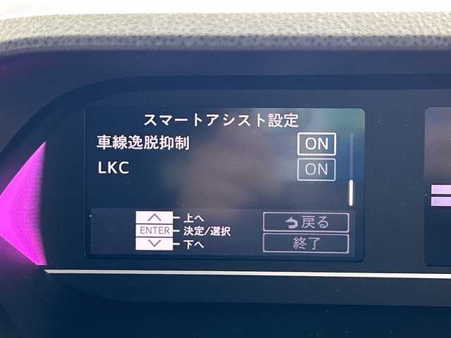 ダイハツ タント カスタム X 愛知県 2023(令5)年 2.3万km ブラックマイカメタリック/シャイニングホワイトパール ワンオーナー/禁煙車/スマートアシスト/・先行車発進システム/・車線逸脱警報システム/・レーンキープアシスト/・コーナーセンサー/両側電動スライドドア/ALPINE ワイド プレミアム メモリーナビ/・型番：NMZL-W73D/・CD/DVD/Bluetooth/フルセグTV/・アダプティブクルーズコントロール/全方位カメラ/ビルトインETC/ハーフレザーシート/DN席シートヒーター/純正フロアマット/純正ドアバイザー/オートライト/・LEDヘッドライト/・LEDフォグランプ