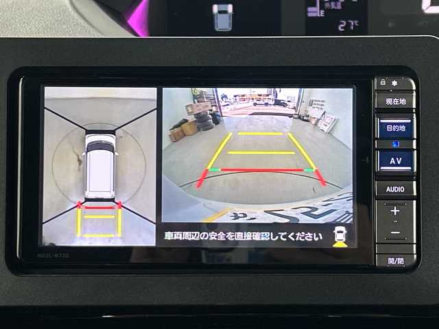 ダイハツ タント カスタム X 愛知県 2023(令5)年 2.3万km ブラックマイカメタリック/シャイニングホワイトパール ワンオーナー/禁煙車/スマートアシスト/・先行車発進システム/・車線逸脱警報システム/・レーンキープアシスト/・コーナーセンサー/両側電動スライドドア/ALPINE ワイド プレミアム メモリーナビ/・型番：NMZL-W73D/・CD/DVD/Bluetooth/フルセグTV/・アダプティブクルーズコントロール/全方位カメラ/ビルトインETC/ハーフレザーシート/DN席シートヒーター/純正フロアマット/純正ドアバイザー/オートライト/・LEDヘッドライト/・LEDフォグランプ