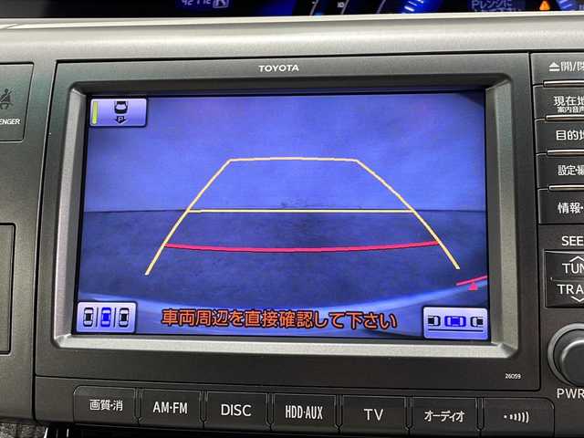 トヨタ エスティマ ハイブリッド G 秋田県 2012(平24)年 4.3万km ホワイトパールクリスタルシャイン 4WD/メーカーナビ（CD/DVD/BT/フルセグ）/両側パワースライドドア/前席シートヒーター/D席パワーシート/バックカメラ/フロント＆サイドカメラ/クルーズコントロール/AC100V1500W電源/HIDヘッドライト/オートライト/スマートキー/スペアキー/前後ドライブレコーダー/ビルトインETC/純正アルミホイール