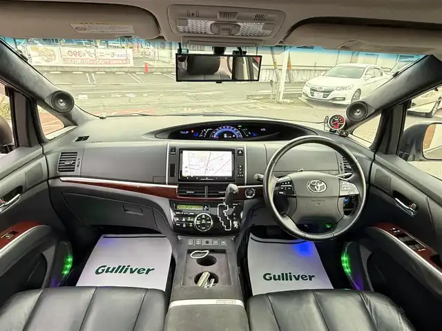トヨタ エスティマ ハイブリッド アエラス レザーパッケージ 香川県 2012(平24)年 7.5万km ホワイトパールクリスタルシャイン 9インチサイバーナビ/フルセグ/CD/DVD/BT/13.3インチフリップダウンモニター/ダブルサンルーフ/バックカメラ/社外18インチアルミ/ブラックレザーシート/パワーシート/前席シートヒーター/キセノンヘッドライト/両側パワースライドドア/パワーバックドア/ローダウン/社外スピーカー/社外アンプ/オーディオネットワーク/前後ドライブレコーダー/ETC