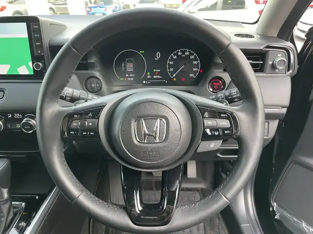 ホンダ ヴェゼル ハイブリッド e:HEV Z 埼玉県 2025(令7)年 0.3万km クリスタルブラックパール ・ワンオーナー/・純正ナビ/・ホンダセンシング/・レーダークルーズコントロール/・パドルシフト/・パワーバックドア/・ドライブレコーダー/・ETC/・バックカメラ