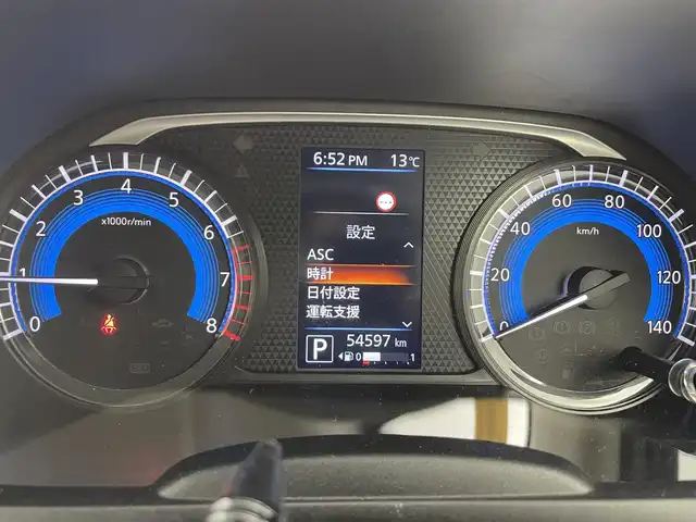 三菱 ｅＫワゴン M 富山県 2022(令4)年 5.5万km オークブラウンメタリック 4WD/社外ナビ【MDV-D7088TW】/(AM/FM/CD/DVD/SD/BT)/フルセグTV/バックカメラ/衝突被害軽減ブレーキ/レーンキープアシスト/オートライト/標識認識機能/横滑り防止装置/リモコンキー/社外フロアマット/ドアバイザー