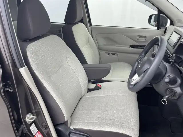 三菱 ｅＫワゴン M 富山県 2022(令4)年 5.5万km オークブラウンメタリック 4WD/社外ナビ【MDV-D7088TW】/(AM/FM/CD/DVD/SD/BT)/フルセグTV/バックカメラ/衝突被害軽減ブレーキ/レーンキープアシスト/オートライト/標識認識機能/横滑り防止装置/リモコンキー/社外フロアマット/ドアバイザー