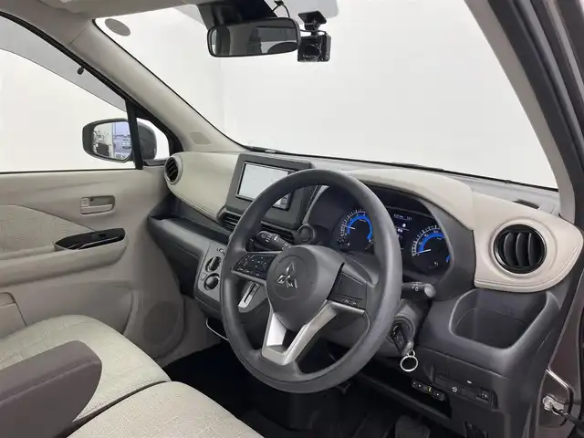 三菱 ｅＫワゴン M 富山県 2022(令4)年 5.5万km オークブラウンメタリック 4WD/社外ナビ【MDV-D7088TW】/(AM/FM/CD/DVD/SD/BT)/フルセグTV/バックカメラ/衝突被害軽減ブレーキ/レーンキープアシスト/オートライト/標識認識機能/横滑り防止装置/リモコンキー/社外フロアマット/ドアバイザー