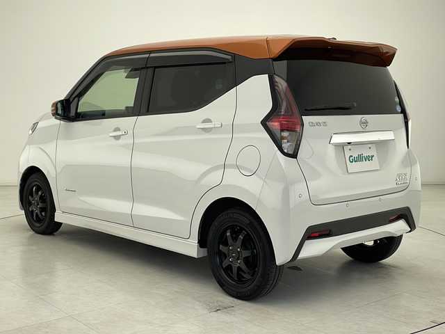 日産 デイズ HWS X プロパイロットED 千葉県 2019(令1)年 6.1万km プレミアムサンシャインオレンジメタリック/シルキーホワイト 純正オーディオ/　(FM/AM/CD/AUX)/全方位カメラ/運転支援/　エマージェンシーブレーキ/プロパイロット/　車線逸脱警報/車線逸脱防止支援/　ソナー(前後)/クルーズコントロール(追従走行有)/LEDヘッドライト/フォグランプ/ETC/電動パーキング/ステアリングスイッチ/純正フロアマット/社外14インチアルミホイール/オートライト/ヘッドライトレベライザー/電動格納ウィンカーミラー/プッシュスタート/エアバッグ(W+サイド＋カーテン)