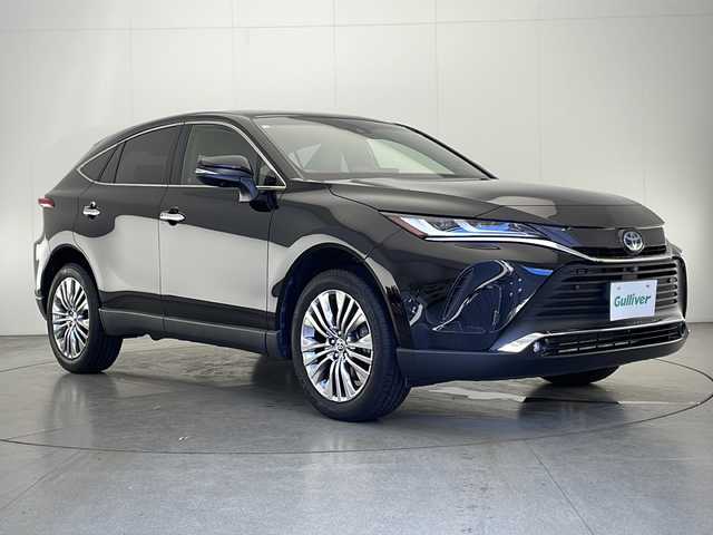 トヨタ ハリアー ハイブリッド Z レザーパッケージ 宮崎県 2020(令2)年 4.9万km ブラック Toyota Safety Sense/〇プリクラシュセーフティ/〇レーントレーシングアシスト/〇ブラインドスポットモニター/〇リアクロストラフィックアラート/〇パーキングサポートブレーキ/〇ロードサインアシスト/〇レーダークルーズコントロール/〇オートマチックハイビーム/〇クリアランスソナー/〇HUD/〇先行車発進告知/調光パノラマルーフ/デジタルインナーミラー/純正12.3インチナビ/フルセグTV/パノラミックビューモニター/黒本革シート/シートヒーター/シートベンチレーション/パワーシート/パワーバックドア/ワイヤレス充電/寒冷地仕様/ステアリングヒーター/ビルトインETC2.0/LEDヘッドライト/純正19インチAW/スマートキー×2
