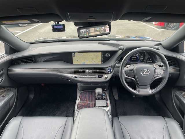 レクサス ＬＳ 500h Iパッケージ 長崎県 2018(平30)年 5.1万km マンガンラスター 純正メーカーナビ/CD/DVD/BT/USB/フルセグTV/全方位カメラ/黒レザーシート/前席メモリーシート/前席パワーシート/前席シートヒーター/前席エアーシート/ステアリングヒーター/衝突被害軽減システム/ステアリングスイッチ/レーダークルーズコントロール/ブラインドスポットモニター/デジタルインナーミラー/パワーバックドア/純正LEDヘッドライト/オートマチックハイビーム/パドルシフト/ドライブレコーダー/ビルトインETC