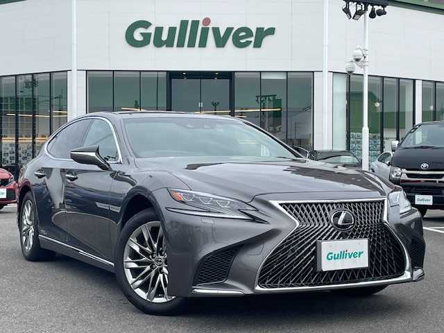 レクサス ＬＳ 500h Iパッケージ 長崎県 2018(平30)年 5.1万km マンガンラスター 純正メーカーナビ/CD/DVD/BT/USB/フルセグTV/全方位カメラ/黒レザーシート/前席メモリーシート/前席パワーシート/前席シートヒーター/前席エアーシート/ステアリングヒーター/衝突被害軽減システム/ステアリングスイッチ/レーダークルーズコントロール/ブラインドスポットモニター/デジタルインナーミラー/パワーバックドア/純正LEDヘッドライト/オートマチックハイビーム/パドルシフト/ドライブレコーダー/ビルトインETC