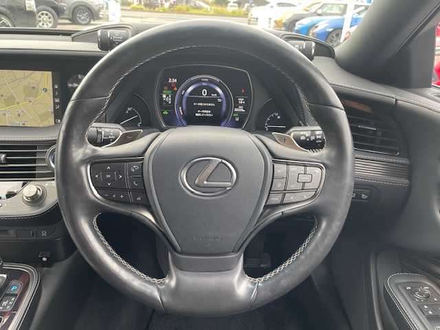 レクサス ＬＳ 500h Iパッケージ 長崎県 2018(平30)年 5.1万km マンガンラスター 純正メーカーナビ/CD/DVD/BT/USB/フルセグTV/全方位カメラ/黒レザーシート/前席メモリーシート/前席パワーシート/前席シートヒーター/前席エアーシート/ステアリングヒーター/衝突被害軽減システム/ステアリングスイッチ/レーダークルーズコントロール/ブラインドスポットモニター/デジタルインナーミラー/パワーバックドア/純正LEDヘッドライト/オートマチックハイビーム/パドルシフト/ドライブレコーダー/ビルトインETC