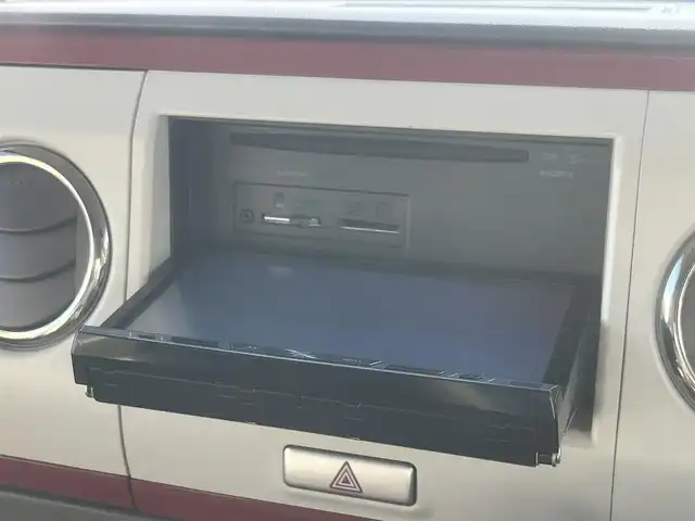 スズキ ラパン ショコラ X 島根県 2014(平26)年 9.5万km シャンパンピンクパール/メタリックホワイト 社外ＨＤＤナビ　/フルセグＴＶ　/ＤＶＤ再生　/Ｂｌｕｅｔｏｏｔｈ接続　/ＥＴＣ　/アイドリングストップ/スマートキー/プッシュスタート/純正アルミホイール　/純正ＨＩＤヘッドライト/純正フロアマット　/保証書　/取扱説明書　/スペアキー１本　