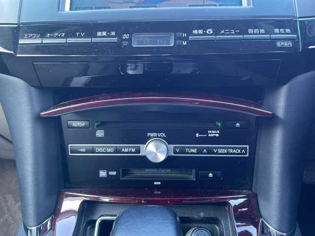 トヨタ マークＸ 250G 岡山県 2006(平18)年 6.2万km シルバーM 純正ナビ/CD、MD、AM、FM/バックカメラ/ETC/前席パワーシート/リモコンキー/オートライト/サイドバイザー