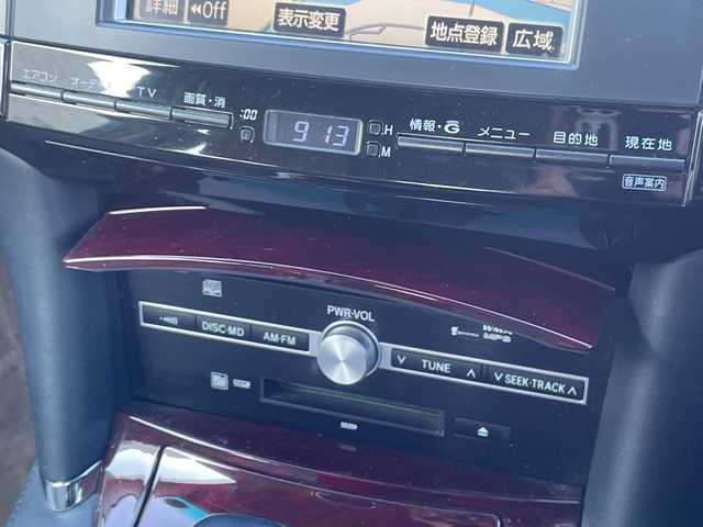 トヨタ マークＸ 250G 岡山県 2006(平18)年 6.2万km シルバーM 純正ナビ/CD、MD、AM、FM/バックカメラ/ETC/前席パワーシート/リモコンキー/オートライト/サイドバイザー