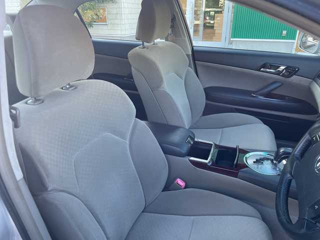 トヨタ マークＸ 250G 岡山県 2006(平18)年 6.2万km シルバーM 純正ナビ/CD、MD、AM、FM/バックカメラ/ETC/前席パワーシート/リモコンキー/オートライト/サイドバイザー