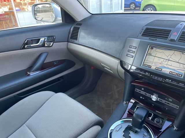 トヨタ マークＸ 250G 岡山県 2006(平18)年 6.2万km シルバーM 純正ナビ/CD、MD、AM、FM/バックカメラ/ETC/前席パワーシート/リモコンキー/オートライト/サイドバイザー