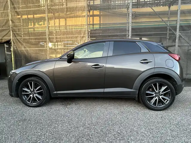 マツダ ＣＸ－３ XD 千葉県 2017(平29)年 10万km チタニウムフラッシュマイカ 取扱説明書、保証書、スペアキー/ワンオーナー/純正ナビ/AM/FM/BT/バックカメラ/スマートシティーブレーキサポート/革巻きステアリング/ステアリングスイッチ/LEDヘッドライト/オートリトラミラー/アイドリングストップ/トラクションコントロール/ETC