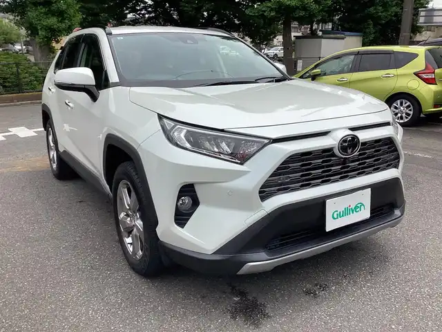 トヨタ ＲＡＶ４ G 神奈川県 2021(令3)年 7.6万km ホワイトパールクリスタルシャイン ワンオーナー/４WD/ディスプレイオーディオ/全方位カメラ/トヨタセーフティセンス/コーナーセンサー/ＥＴＣ/ドライブレコーダー/パワーバックドア/合皮シート/D席パワーシート/シートヒーター/LEDヘッドライト/オートライト/フォグランプ/横滑り防止装置/スマートキー/プッシュスタート/ステアリングスイッチ/革巻きステアリング/電動格納ミラー