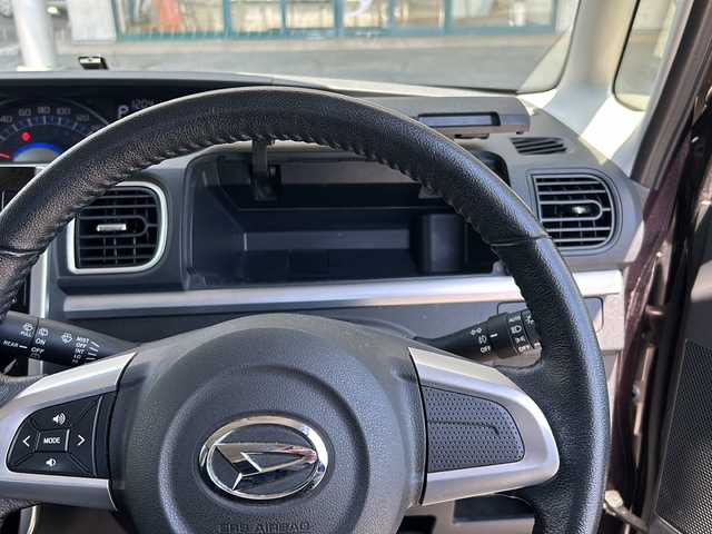 ダイハツ タント カスタム RS スマートセレ SA 愛知県 2014(平26)年 6.4万km プラムブラウンクリスタルマイカ 登録時63255km/ワンオーナー/ＬＥＤヘッドライト/フォグランプ/純正１５インチアルミ/両側パワースライドドア/バックカメラ/純正ナビＴＶ/ＣＤ／ＤＶＤ　フルセグ/純正フロアマット/革巻ハンドル/ＥＴＣ/電動格納ミラー/ミラーウインカー/オートライト/保証書/取扱説明書/スマートキー×2