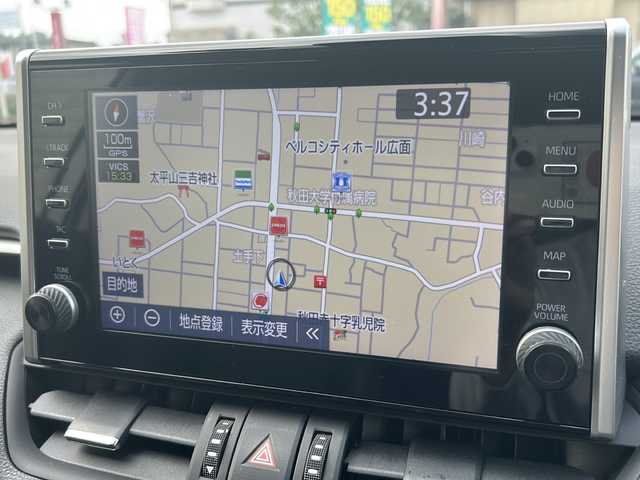 トヨタ ＲＡＶ４ ハイブリットG 秋田県 2020(令2)年 7.5万km ホワイトパールクリスタルシャイン ・４WD/・寒冷地仕様/・純正ナビ/・フルセグ/・Bluetooth/・純正ETC/・前後コーナーセンサー/・シートヒーターD席＋N席/・シートクーラーD席＋N席/・全方位車外カメラ/・追従式クルーズコントロール/・ドラレコ/・スマートキー/・シートヒーター/・パワーシート/・エアロパーツ（モデリスタ）