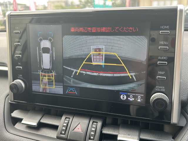 トヨタ ＲＡＶ４ ハイブリットG 秋田県 2020(令2)年 7.5万km ホワイトパールクリスタルシャイン ・４WD/・寒冷地仕様/・純正ナビ/・フルセグ/・Bluetooth/・純正ETC/・前後コーナーセンサー/・シートヒーターD席＋N席/・シートクーラーD席＋N席/・全方位車外カメラ/・追従式クルーズコントロール/・ドラレコ/・スマートキー/・シートヒーター/・パワーシート/・エアロパーツ（モデリスタ）