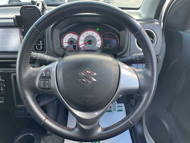 スズキ アルト 青森県 2020(令2)年 5.6万km ピュアホワイトP 4WD/純正ナビ/バックカメラ/ETC/スマートキー/HIDヘッドライト/LEDフォグ/ESPELIRサス/KYBショック/rossoMODELマフラー/純正サス/純正マフラー車内積込