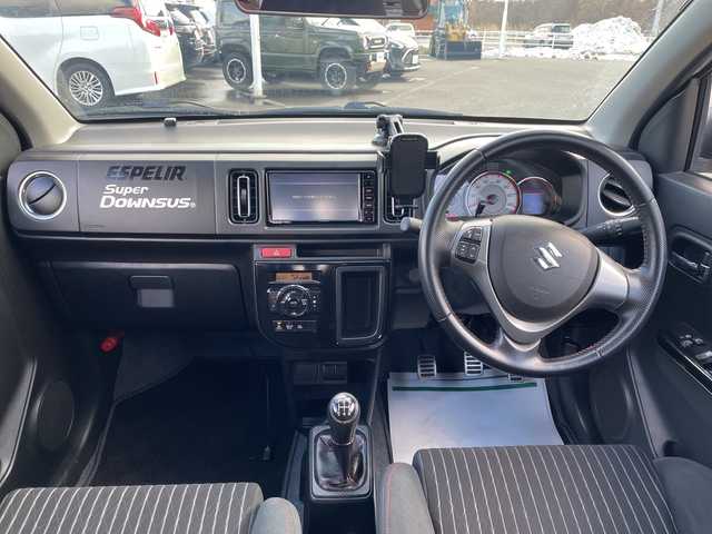 スズキ アルト 青森県 2020(令2)年 5.6万km ピュアホワイトP 4WD/純正ナビ/バックカメラ/ETC/スマートキー/HIDヘッドライト/LEDフォグ/ESPELIRサス/KYBショック/rossoMODELマフラー/純正サス/純正マフラー車内積込