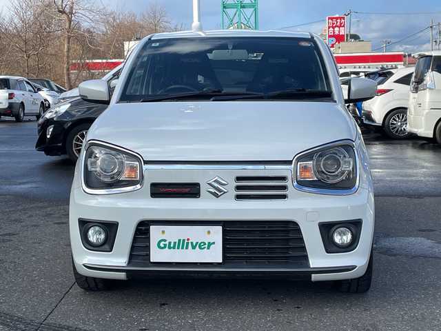 スズキ アルト 青森県 2020(令2)年 5.6万km ピュアホワイトP 4WD/純正ナビ/バックカメラ/ETC/スマートキー/HIDヘッドライト/LEDフォグ/ESPELIRサス/KYBショック/rossoMODELマフラー/純正サス/純正マフラー車内積込