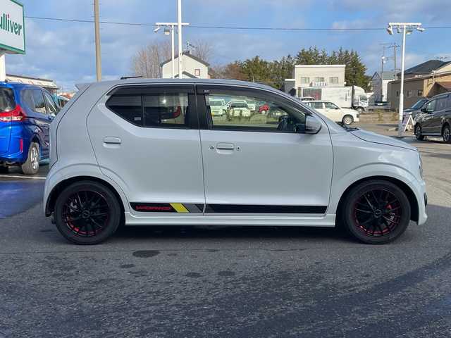 スズキ アルト 青森県 2020(令2)年 5.6万km ピュアホワイトP 4WD/純正ナビ/バックカメラ/ETC/スマートキー/HIDヘッドライト/LEDフォグ/ESPELIRサス/KYBショック/rossoMODELマフラー/純正サス/純正マフラー車内積込
