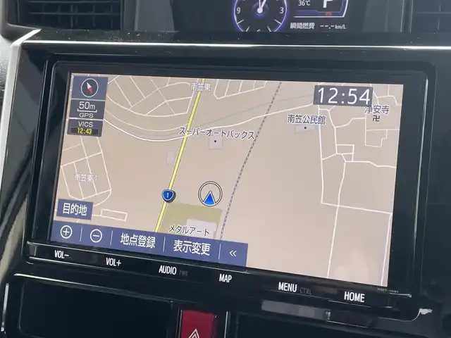 トヨタ タンク カスタムG 滋賀県 2020(令2)年 4.8万km パールホワイトⅢ 純正9インチナビ（Bluetooth/SD/CD/フルセグ）/バックカメラ/横滑り防止装置/コーナーセンサー（前後）/衝突軽減装置/ドライブレコーダー（前後）/両側電動スライドドア/LEDヘッドライト/純正14インチアルミホイール/ビルトインETC/スマートキー/シートヒーター（前席）/電動格納ミラー/プッシュスタート