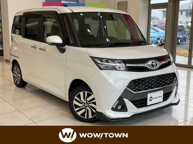 トヨタ タンク カスタムG 埼玉県 2020(令2)年 4.8万km パールホワイトⅢ スマートアシスト/純正9インチナビ/　　Bluetooth/SD/CD/フルセグ/バックカメラ/コーナーセンサー（前後）/クルーズコントロール/両側電動スライドドア/シートヒーター（前席）/LEDヘッドライト/純正14インチアルミホイール/ビルトインETC/スマートキー