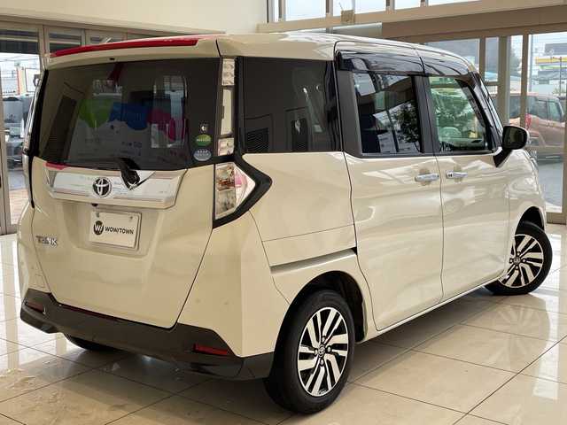 トヨタ タンク カスタムG 埼玉県 2020(令2)年 4.8万km パールホワイトⅢ スマートアシスト/純正9インチナビ/　　Bluetooth/SD/CD/フルセグ/バックカメラ/コーナーセンサー（前後）/クルーズコントロール/両側電動スライドドア/シートヒーター（前席）/LEDヘッドライト/純正14インチアルミホイール/ビルトインETC/スマートキー