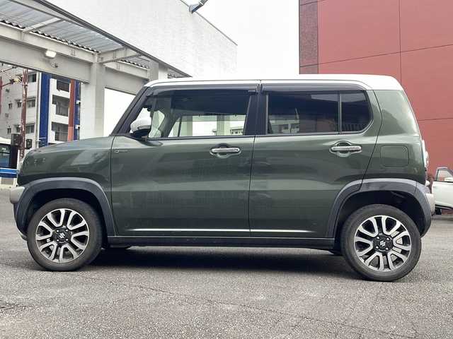 スズキ ハスラー Jスタイル Ⅱ 宮崎県 2016(平28)年 6.6万km クールカーキPM SDナビ（AM/FM/CD/ワンセグTV）/前席シートヒーター/ETC/スズキセーフティ/純正ドアバイザー/ハンドルカバー/純正フロアマット