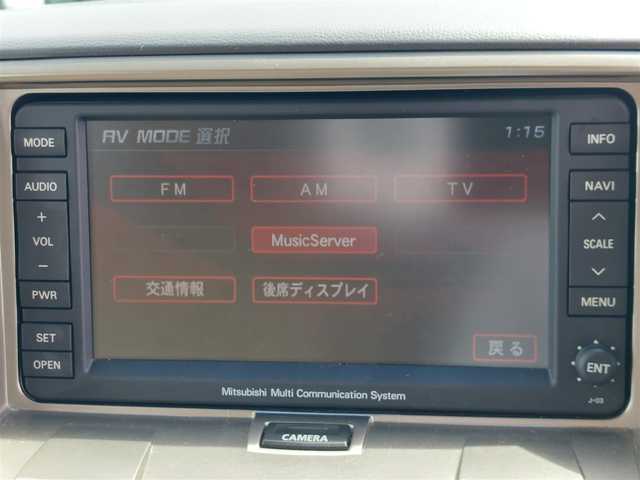 三菱 デリカＤ：５ G－Navi package 東京都 2007(平19)年 5万km クールシルバー/ミディアムグレーマイカ クールグローブボックス/パドルシフト/MMCSナビTV/バックカメラ/ウィンカーミラー/クルーズコントロール/片側パワースライドドア/ETC/ニーエアバッグ